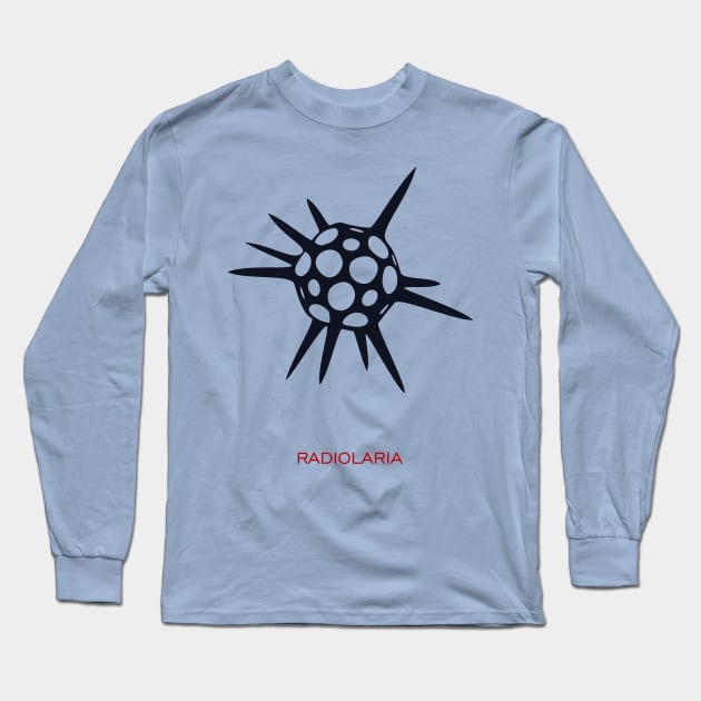 Radiolaria Long Sleeve T-Shirt by masha